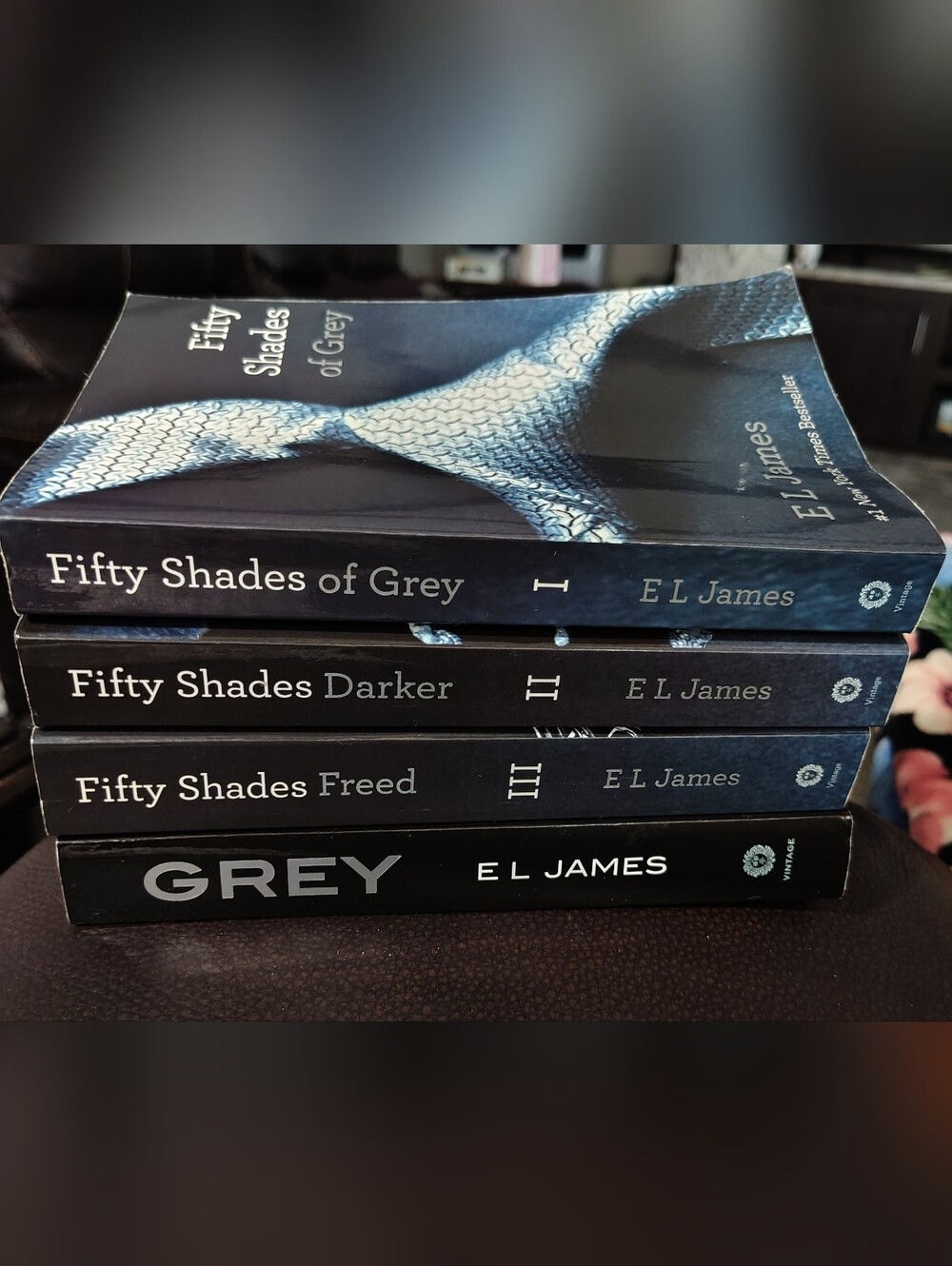 Fifty Shades Paperback Set by E L James- 4 Books
